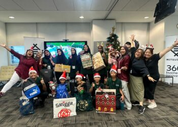 Mitsui & Co. Malaysia Celebrates Christmas with Children from Budimas Orion Home