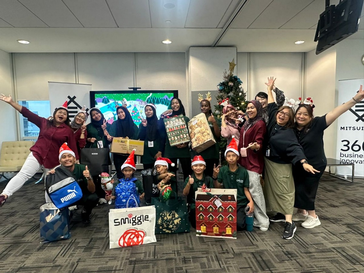 Mitsui & Co. Malaysia Celebrates Christmas with Children from Budimas Orion Home
